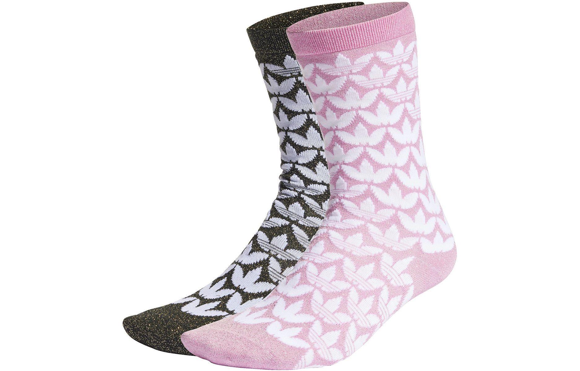 Adidas Originals Knee High Socks Women s 1 Set 2 Pack HL9420 XS