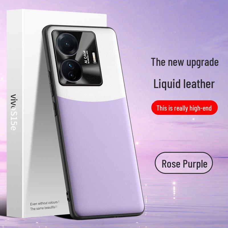 Защитный чехол Vivo S15e Liquid Leather Anti-Fall - One Piece vivo S15e