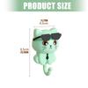 Plastic Animal Themed Wall Hook Great For Hanging Keys And Small Objects Living Room Or Bedroom Keychain Holder