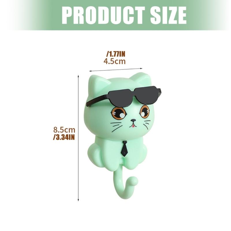 Plastic Animal Themed Wall Hook Great For Hanging Keys And Small Objects Living Room Or Bedroom Keychain Holder