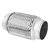 2.5x6in Exhaust Flex Pipe Stainless Steel Corrugated Flexible Joint Tube Universal Accessory