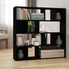 Bücherregal Für Das Arbeitszimmer/Raumteiler, Kreatives Design Für Den Fluregal, Präsentationsregal Für Das Wohnzimmer, 105x24x102 Cm