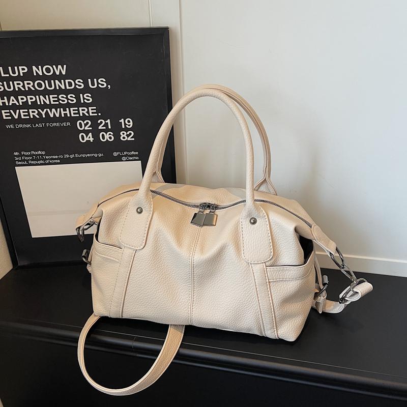 Vintage Tote Bag Women's Shoulder Bag Large Capacity Commuter Crossbody Bag