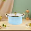7L Cooking Pot for Food Preparation And Steaming Rice Noodles with Lid