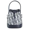 Heritage Fashion Casual Versatile PVC Bucket Bag Shoulder Crossbody Tote Mini Women Bags Legendary-Blue F13W448165FNV