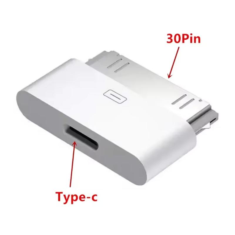 Adattatori ABS 30 Pin a Type C 8 Pin Per Vecchi Modelli di Pad e Telefono Facili da Usare Senza Installazione