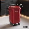 Premium Extra Large 30L/50L Square Trash Can for Home and Kitchen