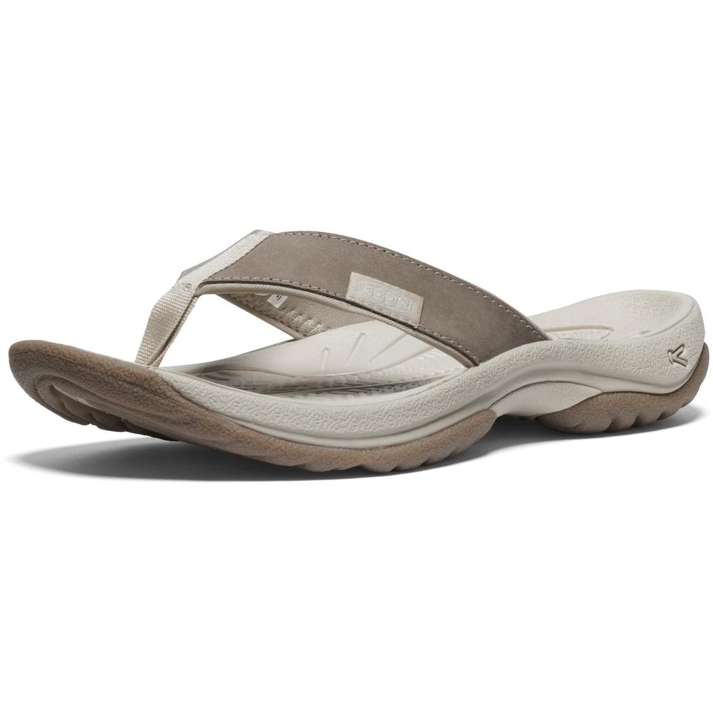 Sandals KONA FLIP TG Kona Flip TG BIRCH Cm [KEEN] Women's BRINDLE/SILVER 25.0