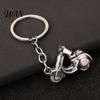 Durable Keychain Pendant Motorcycle Charm Zinc Alloy Key Chain with Retro Scooter Buckle Electric Donkey Design Holder