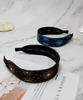 Maia Retro Pearl Headband - Brown