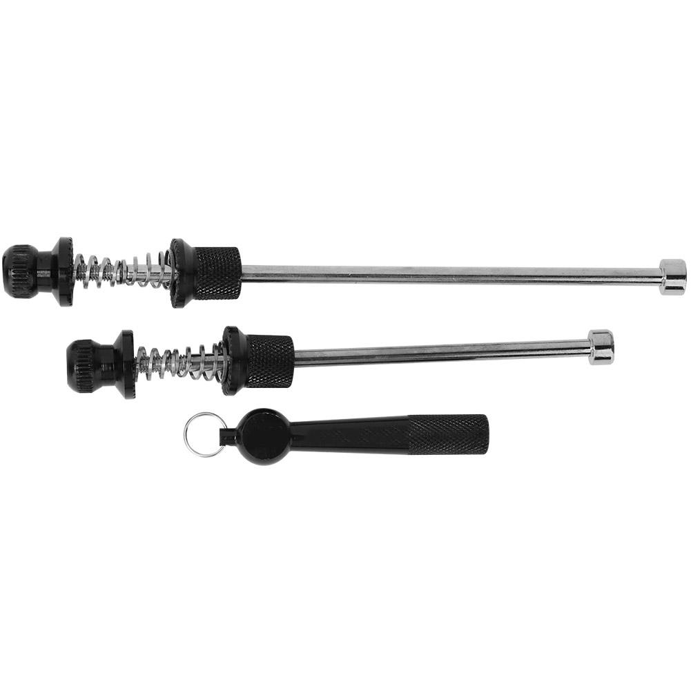 Mountain Bicycle Road Bike Wheel Locking Security Quick Release Anti Theft Skewer Set