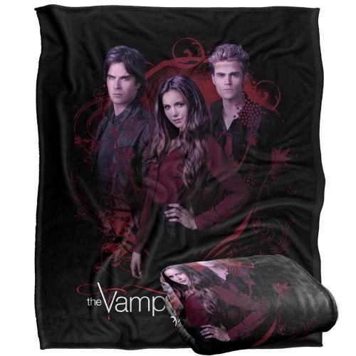 Vampire Diaries Damon, Stefan, Elena Blanket