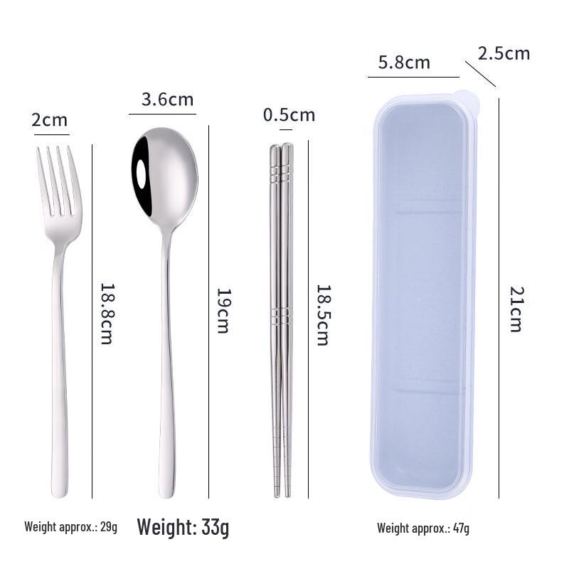 

Stainless Steel Tableware Set