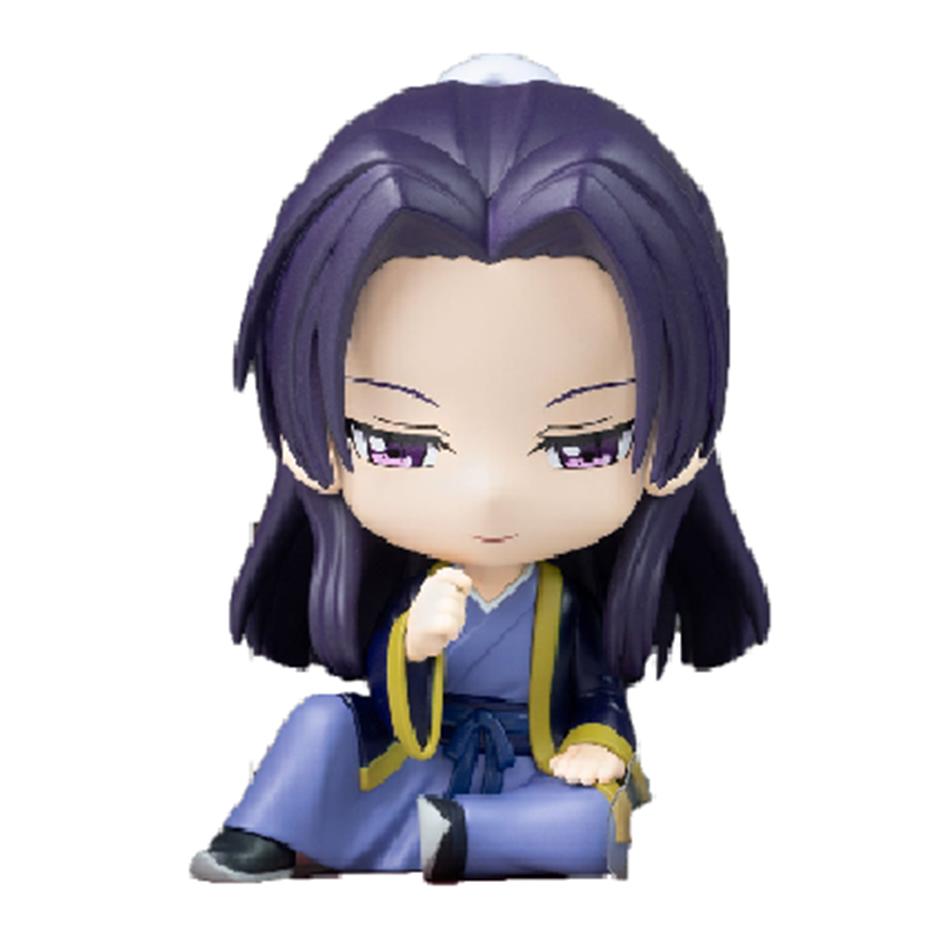 New The Apothecary Diaries Maomao Jinshi Mini Figure Anime Periphery Kawaii Sitting Toys Desktop Car Ornaments Model Gifts