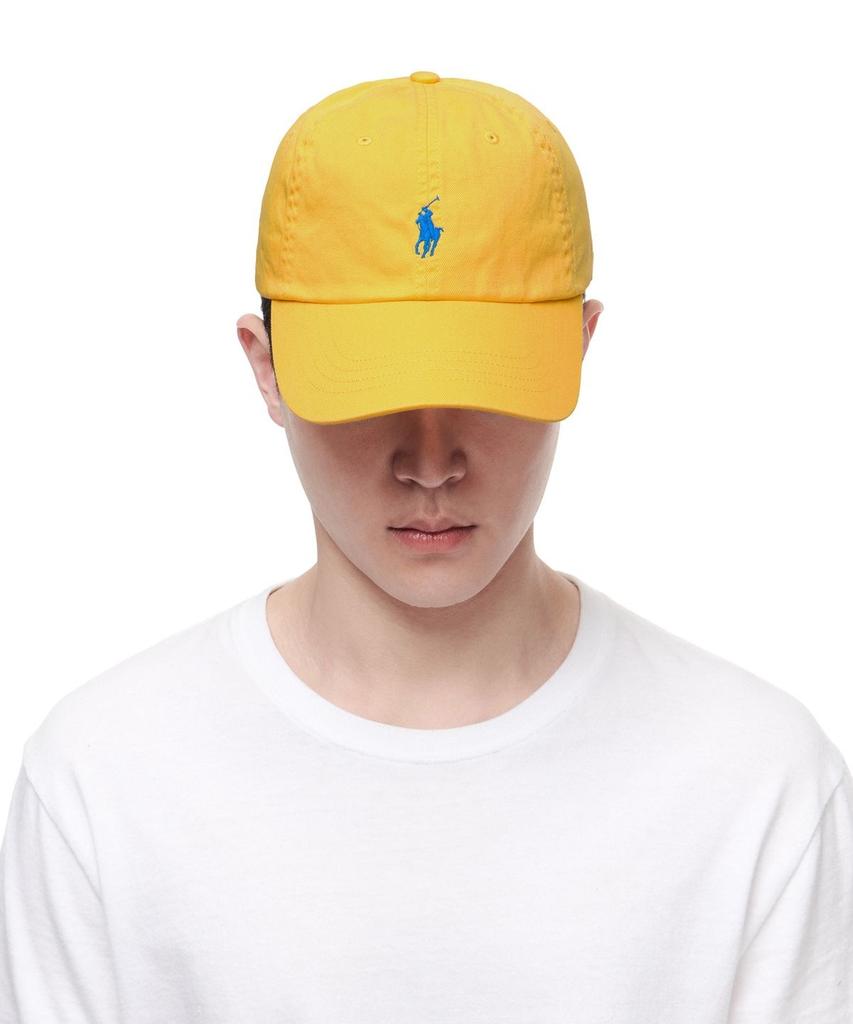 POLO RALPH LAUREN Cotton Chino Baseball Cap - Yellow