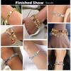 Fashion Women Snow Mountain Skiing Coffee Devil Eyes Italian Charm Links Fit 9mm Stainless Steel Bracelet Jewelry DIY Making