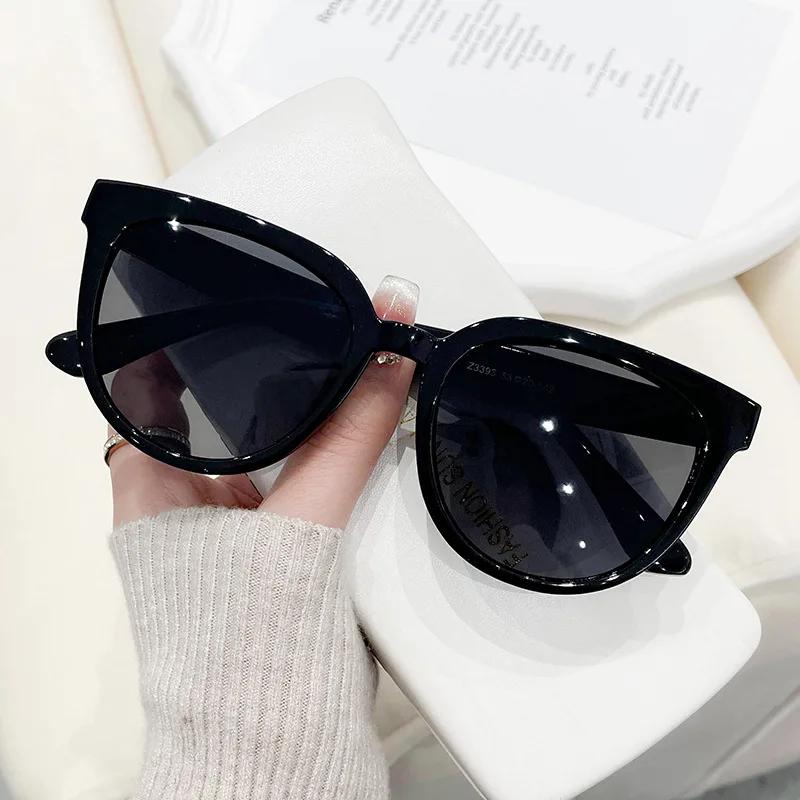 Trendy Korean Small High-end Sunglasses New Retro Round Sunglasses for Women Outdoor UV Resistant Shades UV400 Eyewear