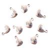 Vintage Silver Heart Pendant with 'Love' Letters - Creative Handmade Jewelry Accessory