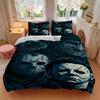 3pcs Horror Movie Monsters Duvet Cover Set - Machine Washable, Includes 1 Duvet Cover and 2 Pillowcases, No Core Included yy251022198