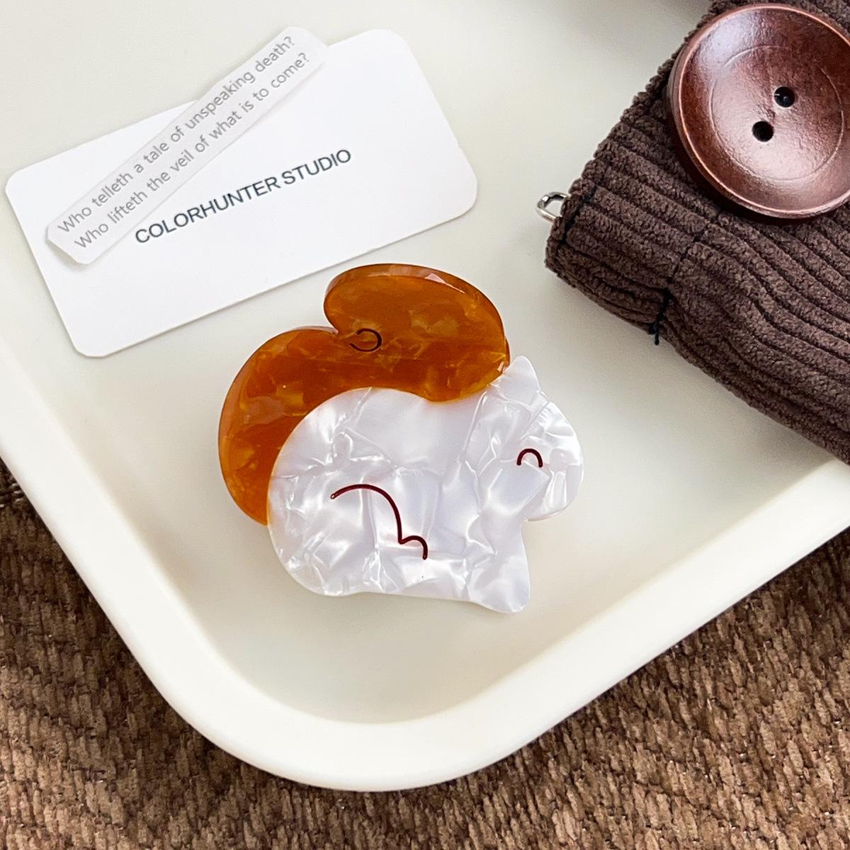 

1 шт. Новая милая заколка для волос с котятами, белками, акулами, аксессуары для волос, мультяшный