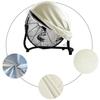 Universal Foldable Fan Cover for Electric Fans Half Circle Design Dustproof Uv Resistant Cover for Indoor and Outdoor Use