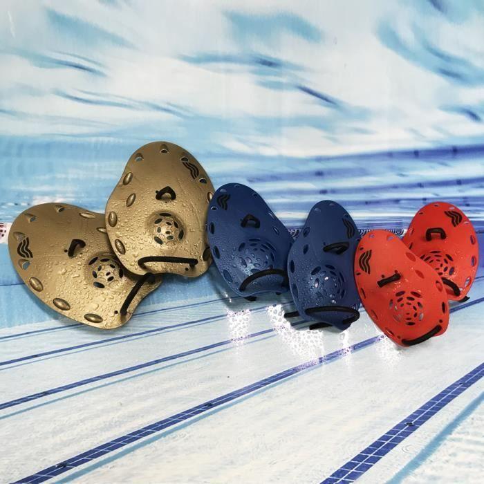 Pagaie à main natation Aquarapid Aqhandpad - Bleu - M - Adulte - Homme