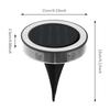 4Pack Solar Night Light, Waterproof Outdoors Underground Lamp,360° LED Floor Lights for Garden,Yard,Lawn,Balcony Decor