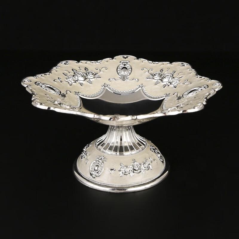 ZISIZ Premium European Style Zinc Alloy Fruit Plate