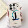For Infinix GT 20 Pro X6871 Lucky Initial Letter Phone Case For Infinix GT20 Pro 5G Soft Silicone Shockproof Cases