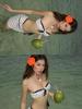 Women's Polka Dot Spicy Girl Bikini: Split Skirt Style, Sexy Tummy Coverage, Slimming, Vacation Beachwear
