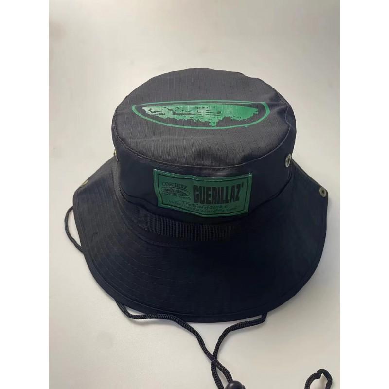 Corteiz 5 Starz Guerrillaz Bucket Hat Men Women - Wide Brim Sun In Acrylic UV Protection All Season