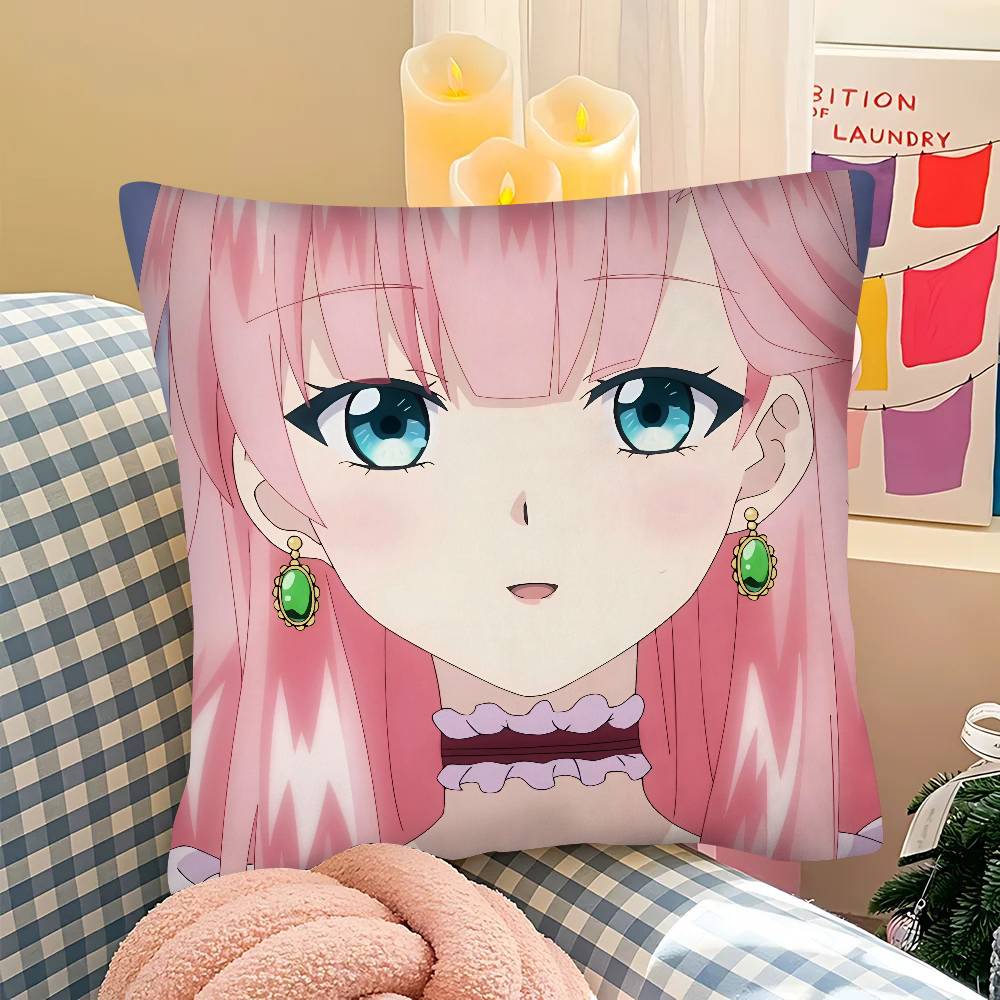 Pc Anime Th Time Loop Pillow Case Fashion Square Pillowcase Bedroom Sofa Room Ins Decoration Leisure