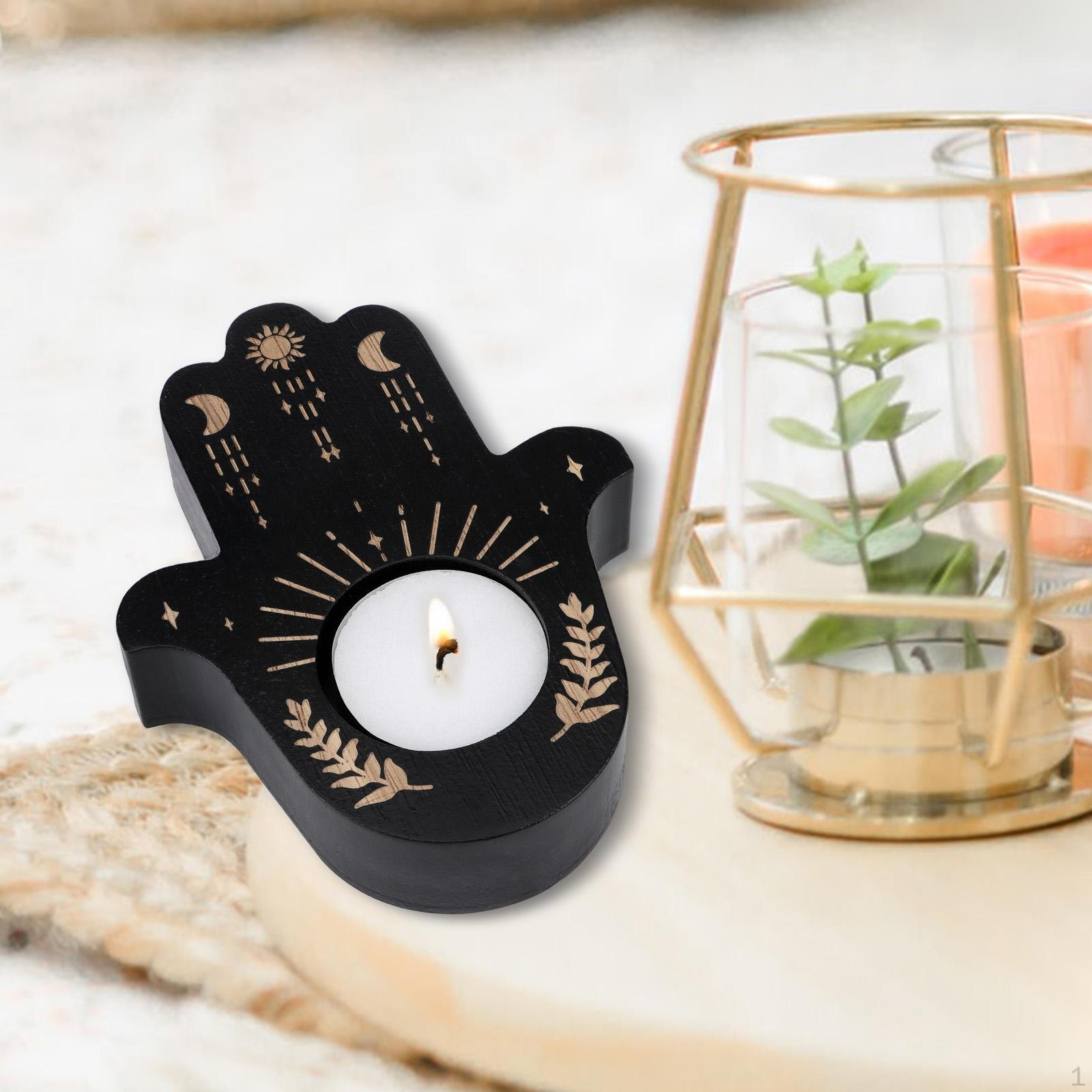 

Wooden Candle Holders Collection for Home Decor And Special Occasions Style B