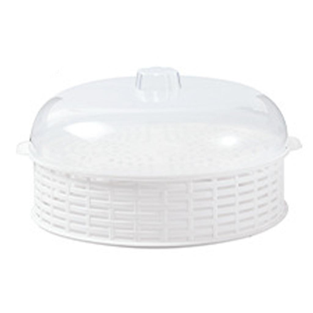 Mehrschichtige Gemüseabdeckung Sommer Atmungsaktiv Verhindert Fliegen Stapelbar Lebensmittel Abtropfkorb Haushalt