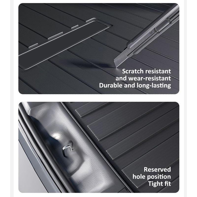Black Car Trunk Mat For Mazda CX-30 DM 2020~2024 2021 2022 2023 Waterproof Rubber TPE Material Protection Pad Auto Accessories