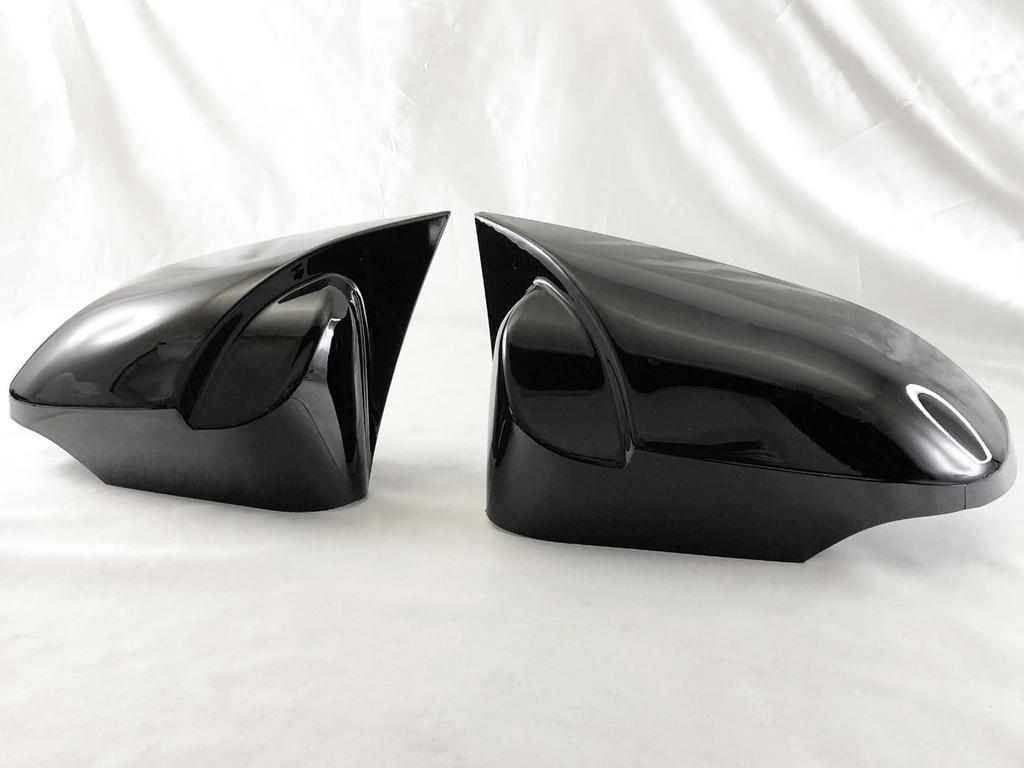 BRIGHTZ Camry AVV50 Door Mirror Black for AVV and Hybrids Covers, [MIR-SID-375], AVV50, V50, 50, Altis,