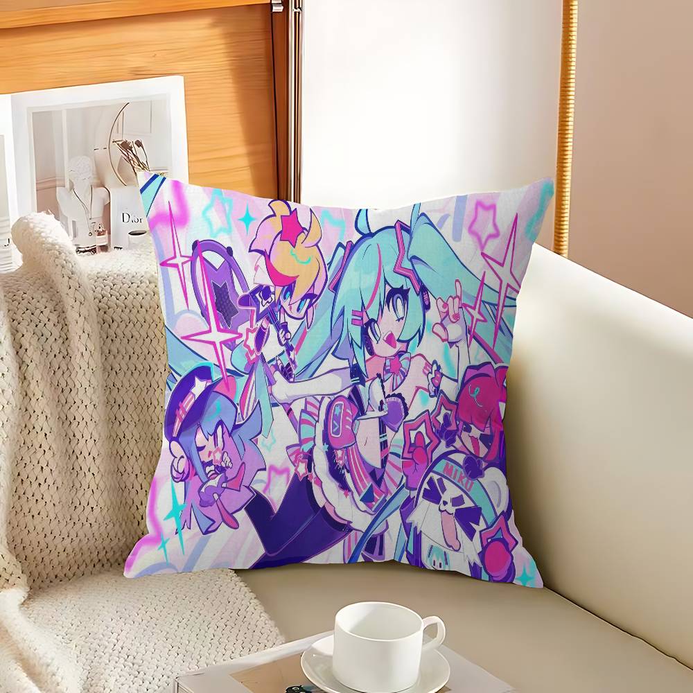 Anime Muse Dash Maple Design Cushion Cover Happy Autumn Harvest Decor Holiday Decorati Pillow Cover