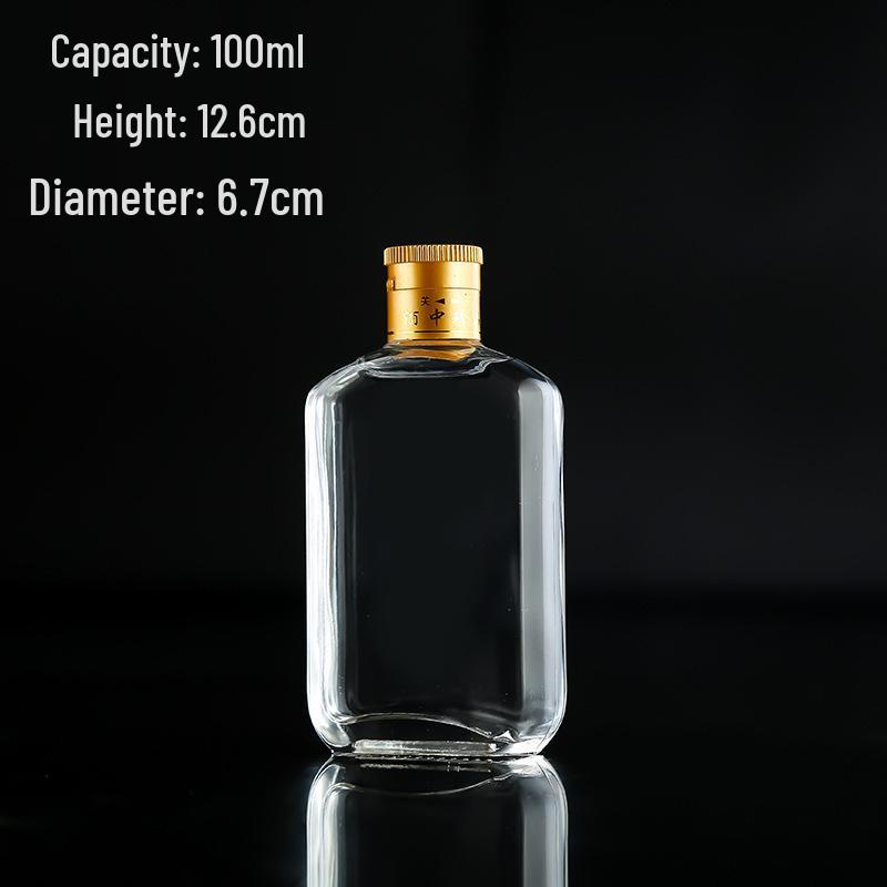 High-Purity Glass Bottles for Homebrew Fruit Wine, Health Wine, and Baijiu Decanting