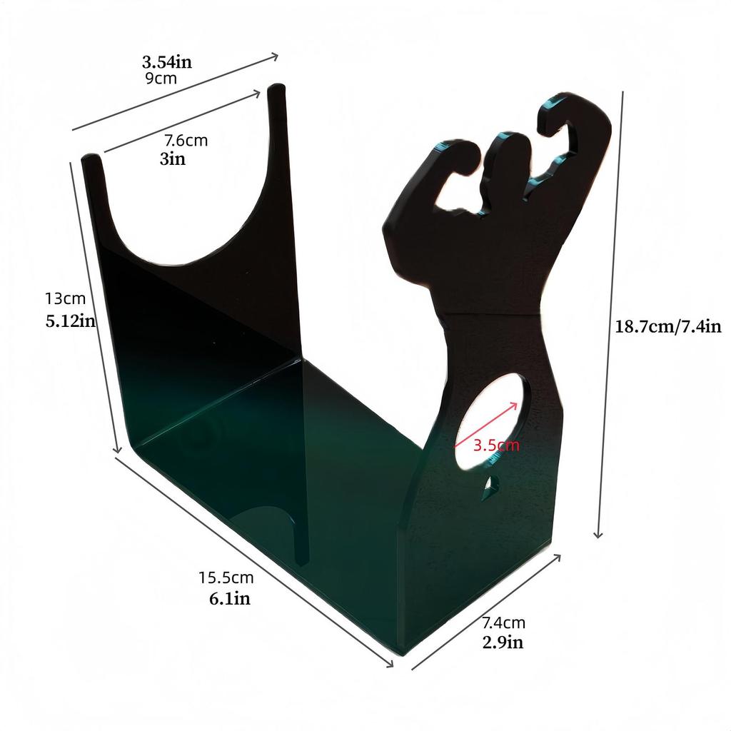 Wine Racks Acrylic Storage Shelf Display Stand Strong Man Design Bottle Wine Holders for Home Kitchen Bar Dining Table Party