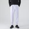 Casual style leggings boys side zipper summer new straight drop casual trendy brand Harlan small trousers