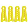 4pcs Car Door Shock Absorber Car Silicone Bumper Cushion Automotive Door Damping Pads For Interior Truck Sedan SUV RV Vehicle
