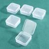 Korean Displays Box Transparent Finishing Container Rings Case Organizer Jewelry Storage Packaging