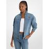 Zip Up Denim Jacket Jt610e8m244488 Dusk Blue Wash