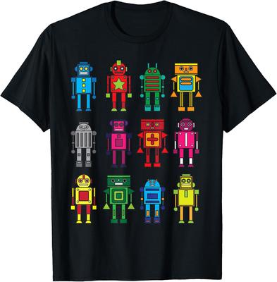Robot Shirt Funny Robot Technology Tee T-Shirt