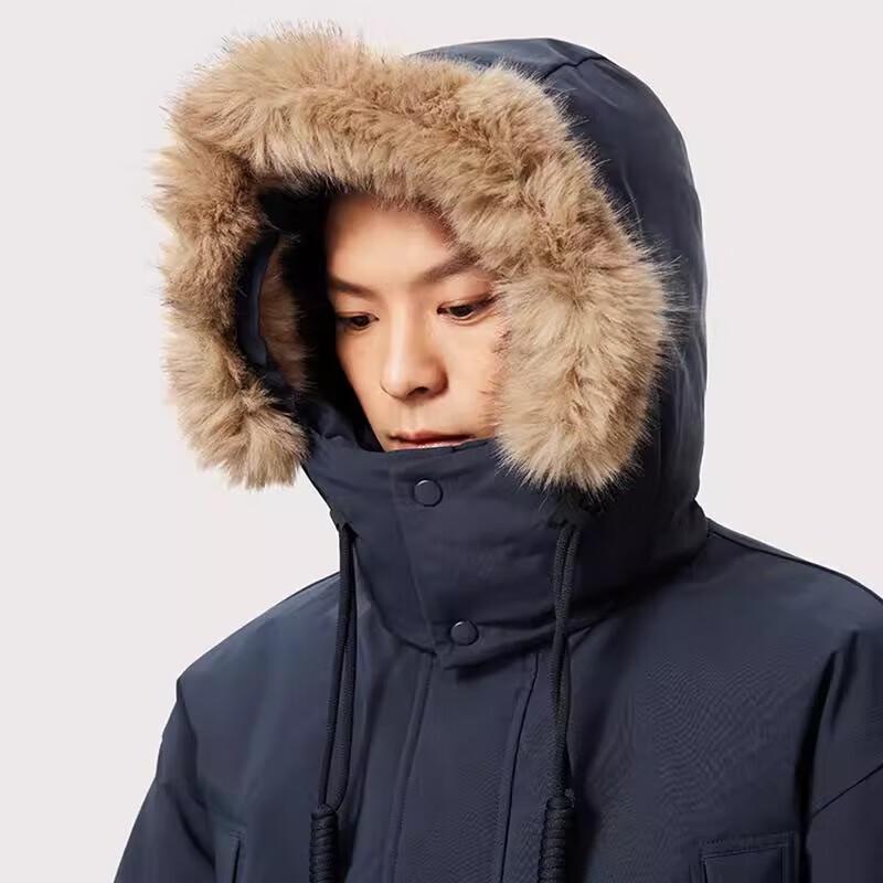Li-Ning 2025 Winter Hooded Down Jacket YM36241-1