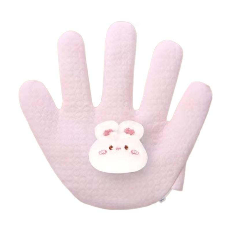 Soothing Pressure Pillow Cartoon Anti-Anxiety Hand Glove for Infant Comfortable Soothes Hand Pillow Anti-scare