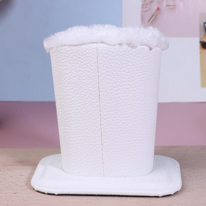 1Pc Plush Lined Glasses Case Cute Animal Design Faux Leather Ideal For Desk Or Bedside Table Protects Glasses And Pens