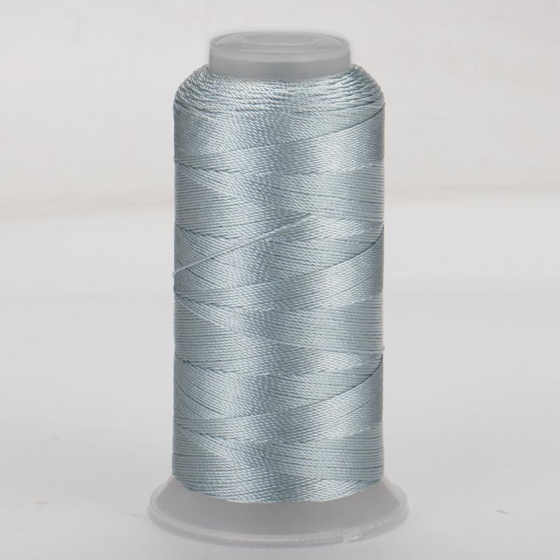 Czerwony pleciony sznurek 0,8 mm 18-żyłowy do nawlekania koralików, węzłów chińskich, frędzli, owijania drutem i bransoletek DIY.