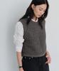Urago Waffle Wool Knit Vest