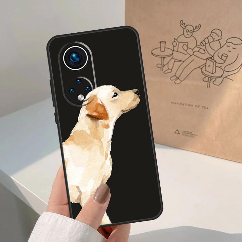 Cartoon Golden Retriever Dog For Honor Magic 8 Pro 7 6 5 Lite Case For Honor Win RT 200 400 50 70 90 X8b X9a X9b X9c X9d